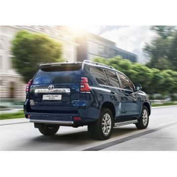 Защита заднего бампера короткая 76 мм Rival для Toyota Land Cruiser Prado 150 2017-
