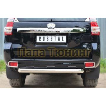 Защита заднего бампера d76 РусСталь для Toyota Land Cruiser 150 2013-2017