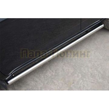 Пороги труба d57 вариант 3 РусСталь для Toyota RAV4 2010-2013