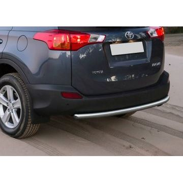 Защита заднего бампера 57 мм Rival для Toyota RAV4 2013-2015