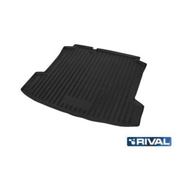 Коврик багажника Rival полиуретан на седан для Volkswagen Polo Sedan 2009-