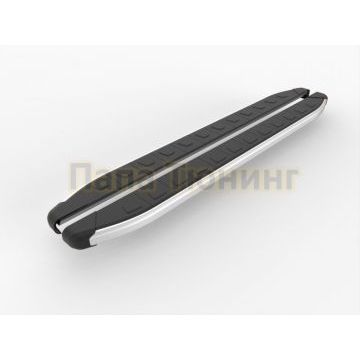 Пороги алюминиевые Alyans для Geely Emgrand X7 2013-2019