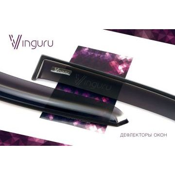 Дефлекторы окон Vinguru 2 штуки для Renault Kangoo 1998-2008