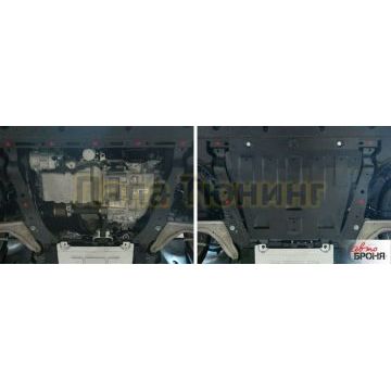 Защита картера и КПП Автоброня для 2,0 и 2,5 сталь 2 мм для Ford Mondeo 2015-2019