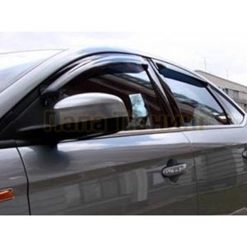 Дефлекторы боковых окон SIM 4 штуки для Ford Mondeo 2007-2010 Дефлекторы боковых окон SIM 4 штуки для Ford Mondeo 2007-2010