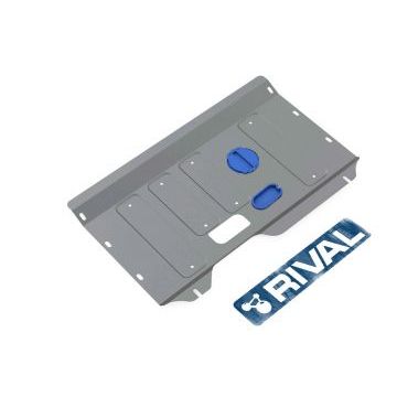 Защита картера + КПП Rival алюминий 4 мм для Ford Tourneo Custom, V - 2.2d; передний привод 2012-