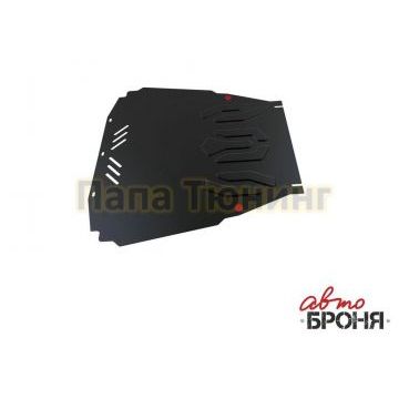 Защита картера и КПП Автоброня для 1,8 и 1,8D сталь 2 мм для Ford Transit Connect 2007-2013