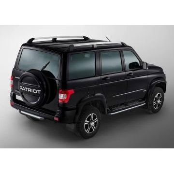 Защита заднего бампера 76 мм Rival для УАЗ 3163 Патриот 2015-