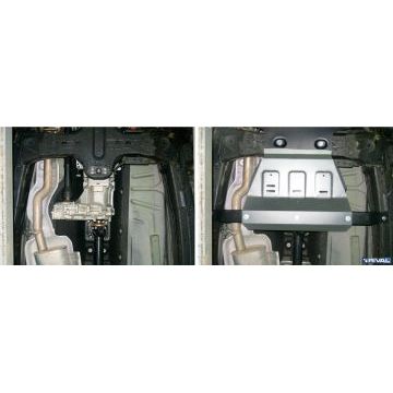 Защита РК Rival для 2,0D алюминий 4 мм для Volkswagen Amarok 2016-