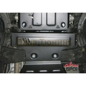 Защита КПП Автоброня для 2,0D сталь 2 мм для Volkswagen Amarok 2016-