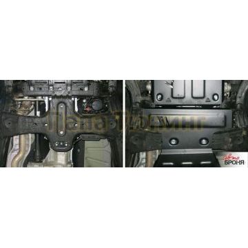 Защита КПП Автоброня для 2,0D сталь 2 мм для Volkswagen Amarok 2016-