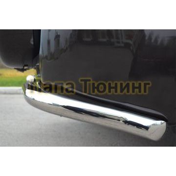 Защита задняя уголки d57 РусСталь для Suzuki Grand Vitara 2012-2015