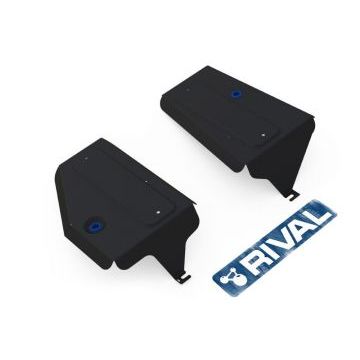 Защита топливного бака Rival для 2,0 и 2,5 сталь 2 мм на 4х4 для Mazda CX-5 2015-2017