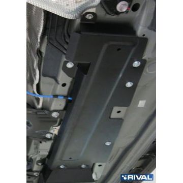 Защита топливных трубок Rival для 2,0 и 2,5 сталь 2 мм на 4х4 для Mazda CX-5 2015-2017