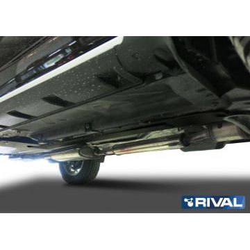 Защита топливных трубок Rival сталь 2 мм для Nissan Terrano, V - 1,6: 2,0 2014-/Renault Arkana, V - 1.3T; 1.6 2019-/Renault Duster, V - 1.3Т; 1.5d MКПП; 1.6 MКПП; полный привод 2011-/Renault Kaptur, V - 1.6; 2.0	2016-