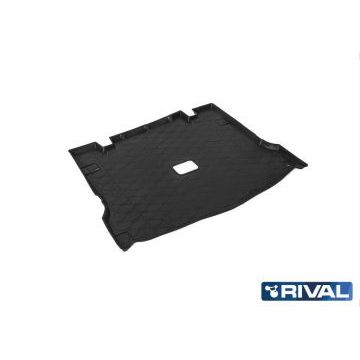 Коврик багажника Rival полиуретан на 7 мест для Lada Largus 2012-