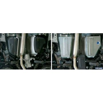 Защита топливного бака Rival для 2,0 и 2,5 алюминий 4 мм для Mazda CX-5 2015-2017