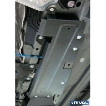 Защита топливных трубок Rival для 2,0 и 2,5 алюминий 4 мм для Mazda CX-5 2015-2017