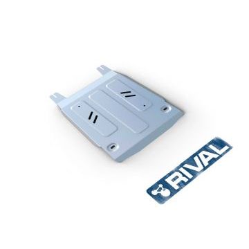 Защита РК Rival для 2,4D и 2,8D алюминий 6 мм для Toyota Hilux 2015-