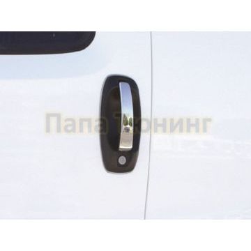Накладки на 4 дверные ручки Omsa_Line для Citroen Nemo/Fiat Doblo 2008-2015 Накладки на 4 дверные ручки Omsa_Line для Citroen Nemo/Fiat Doblo 2008-2015