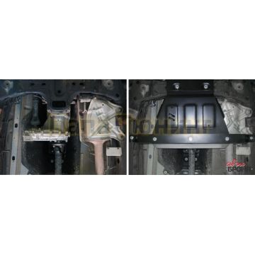 Защита РК Автоброня для 2,0D и 3,0D сталь 2 мм для Volkswagen Amarok 2016-