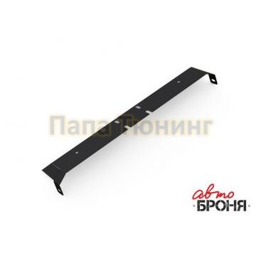 Защита заднего бампера сталь АвтоБроня для Volkswagen Amarok, V - 2.0d 2010-2016/Volkswagen Amarok, V - 2.0d 2016-