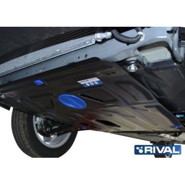 Защита картера + КПП Rival сталь 2 мм для Daewoo Gentra, V - 1.5 2013-2016