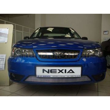 Защита радиатора хром РусСталь для Daewoo Nexia 2010-2016