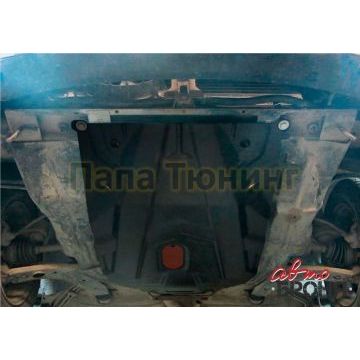 Защита картера и КПП Автоброня сталь 2 мм для Daewoo Nexia 2008-2016