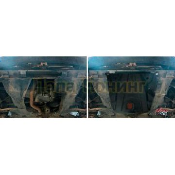 Защита картера и КПП Автоброня сталь 2 мм для Daewoo Nexia 2008-2016