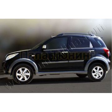 Накладка на ветровичок 2 части Omsa_Line для Daihatsu Terios 2006-2009 Накладка на ветровичок 2 части Omsa_Line для Daihatsu Terios 2006-2009