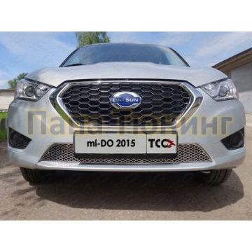 Накладка решётки радиатора лист ТСС для Datsun mi-DO 2015-