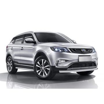 Защита переднего бампера 57 мм Rival для Geely Atlas 2018-2024