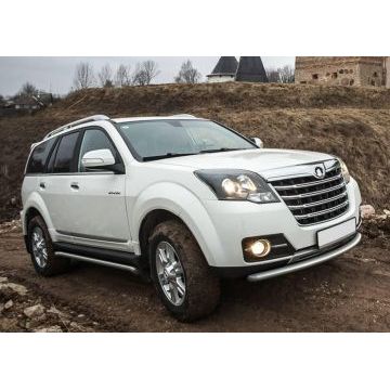 Защита переднего бампера 57 мм Rival для Great Wall Hover H3/DW Hower H3 2014-