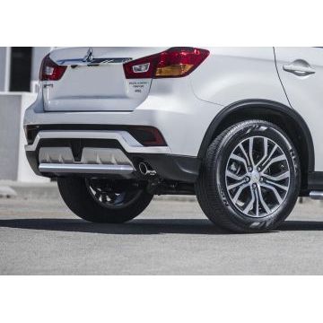 Защита заднего бампера 57 мм Rival для Mitsubishi ASX 2017-