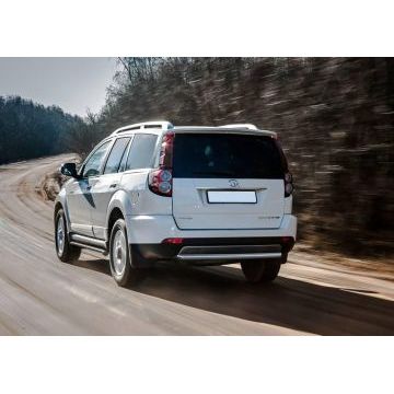 Защита заднего бампера 57 мм Rival для Great Wall Hover H3/DW Hower H3 2014-