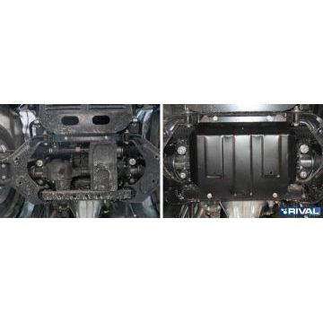 Защита картера Rival сталь 2 мм DW Hower H3, V - 2.0 2017-