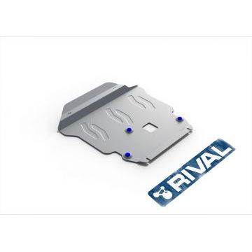 Защита картера + КПП алюминий 4 мм RIVAL для Dodge Journey, V - 3.6 2007-2014 Защита картера + КПП алюминий 4 мм RIVAL для Dodge Journey, V - 3.6 2007-2014