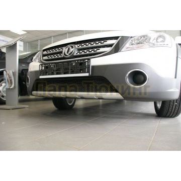 Защита радиатора Arbori черная сота 15 мм для Dongfeng H30 Cross 2011-