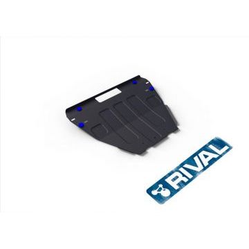 Защита картера + КПП Rival сталь 2 мм для FAW B50 Besturn, V - 1.6 2013-2017
