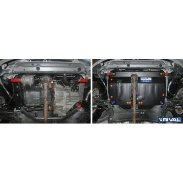 Защита картера и КПП Rival для 1,6 сталь 2 мм для FAW V2 2010-2015