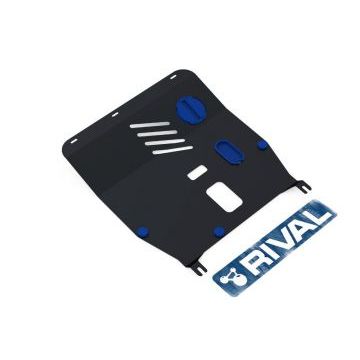 Защита картера и КПП Rival для 1,2 и 1,4 сталь 2 мм для Fiat 500 2007-