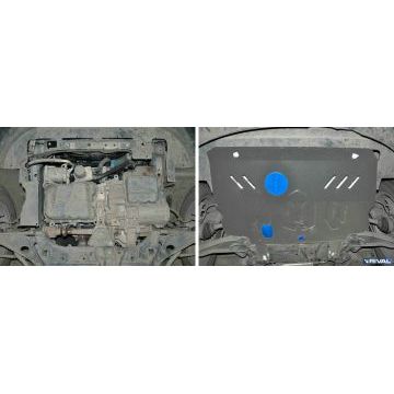 Защита картера и КПП Rival для 2,4 АКПП алюминий 4 мм для Fiat Freemont 2013-2016