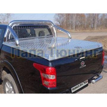 Защита кузова и заднего стекла для крышки 76 мм ТСС для Fiat Fullback 2016- Защита кузова и заднего стекла для крышки 76 мм ТСС для Fiat Fullback 2016-