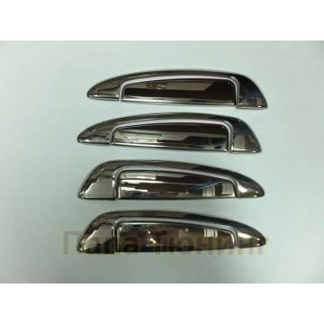 Накладки на 4 дверные ручки 8 штук Omsa_Line для Fiat Linea 2006-2012