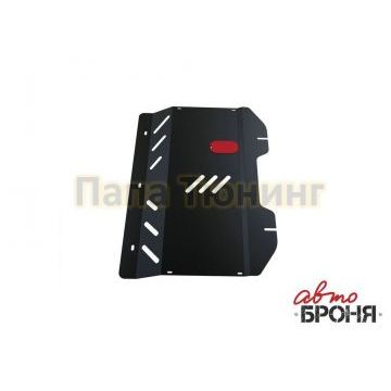 Защита картера + КПП сталь АвтоБроня для Fiat Punto, V - 1.4 2005-2010/Fiat Grande Punto, V - 1.4 2006-2012