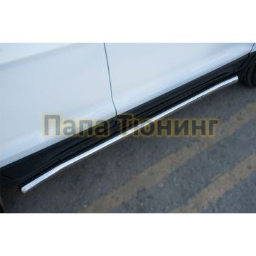 Пороги труба d57 вариант 3 РусСталь для Ford EcoSport 2014-