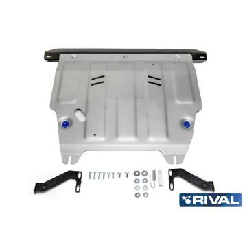 Защита картера и КПП Rival для 1,6 и 2,0 алюминий 4 мм для Ford Ecosport 2014-2018