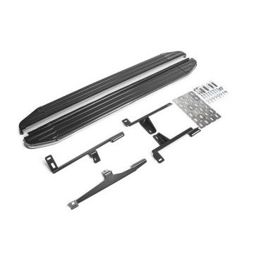 Пороги алюминиевые Rival Premium для Ford Ecosport 2014-