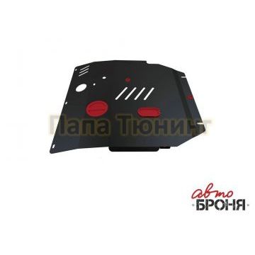 Защита картера и КПП Автоброня для 2,3 сталь 2 мм для Ford Escape 2007-2012 Защита картера и КПП Автоброня для 2,3 сталь 2 мм для Ford Escape 2007-2012